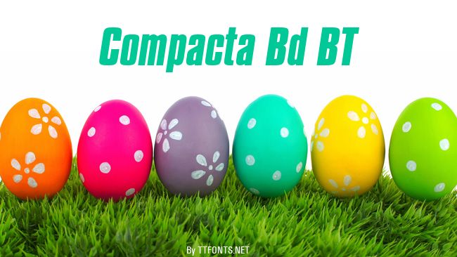 Compacta Bd BT example